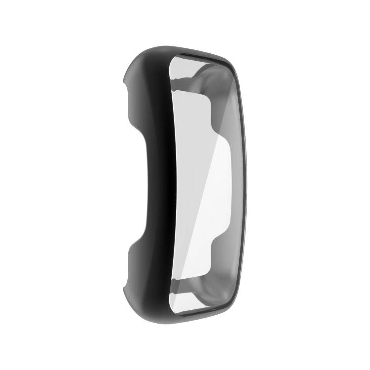 For Fitbit Inspire 2 TPU Electroplating Protective Case Cover(Black)