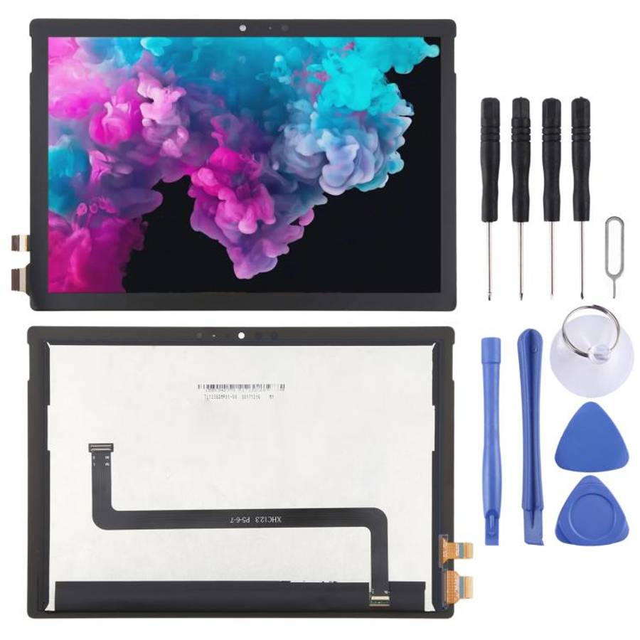 For Microsoft Surface Pro 6 OEM LCD Screen Digitizer Full Assembly with LCD Flex Cable
