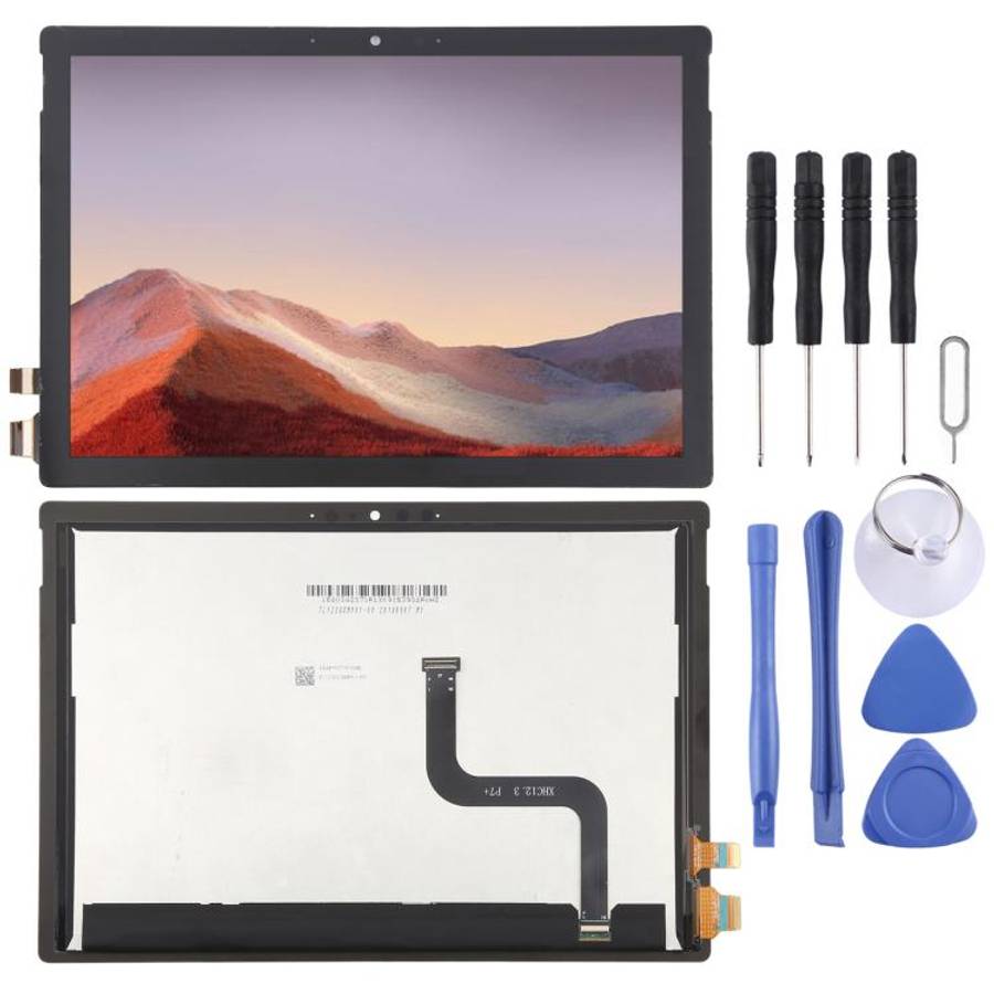 For Microsoft Surface Pro 7+ 1960 OEM LCD Screen Digitizer Full Assembly with LCD Flex Cable