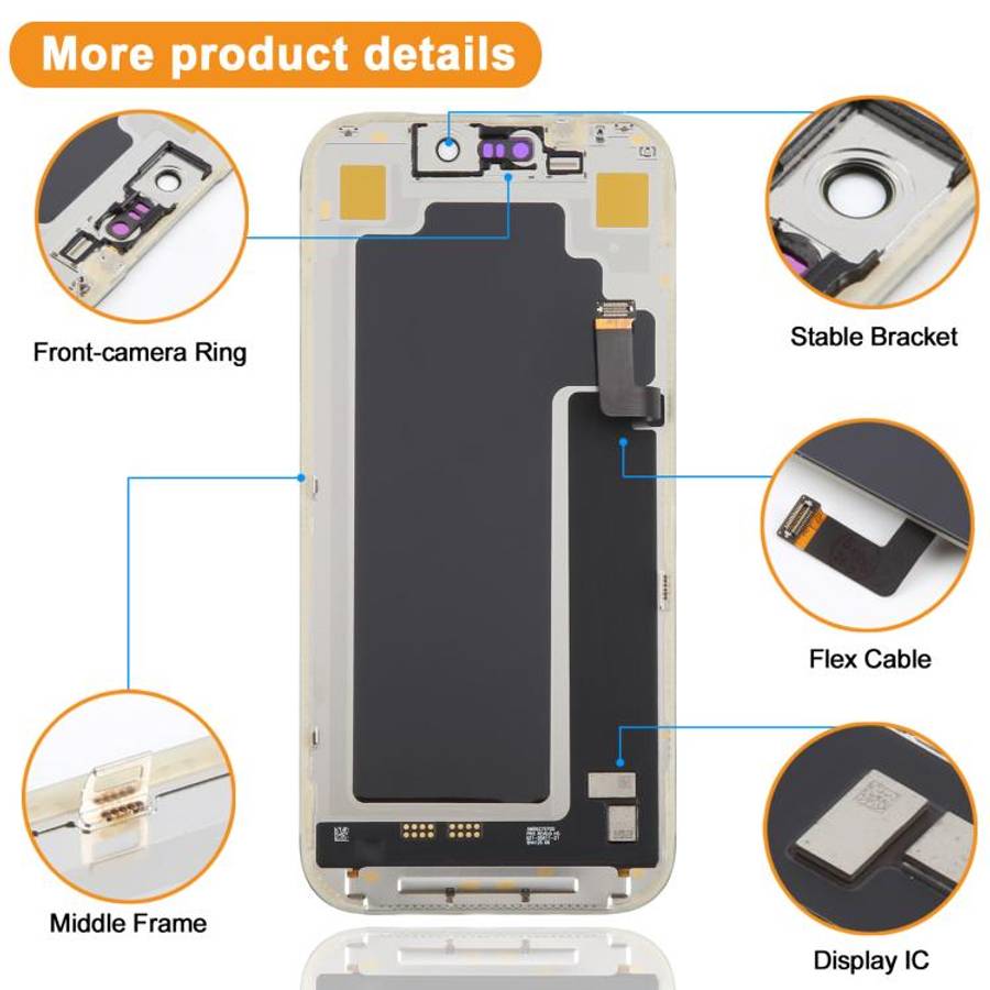 For iPhone 17 Pro HXL FOG OLED Screen