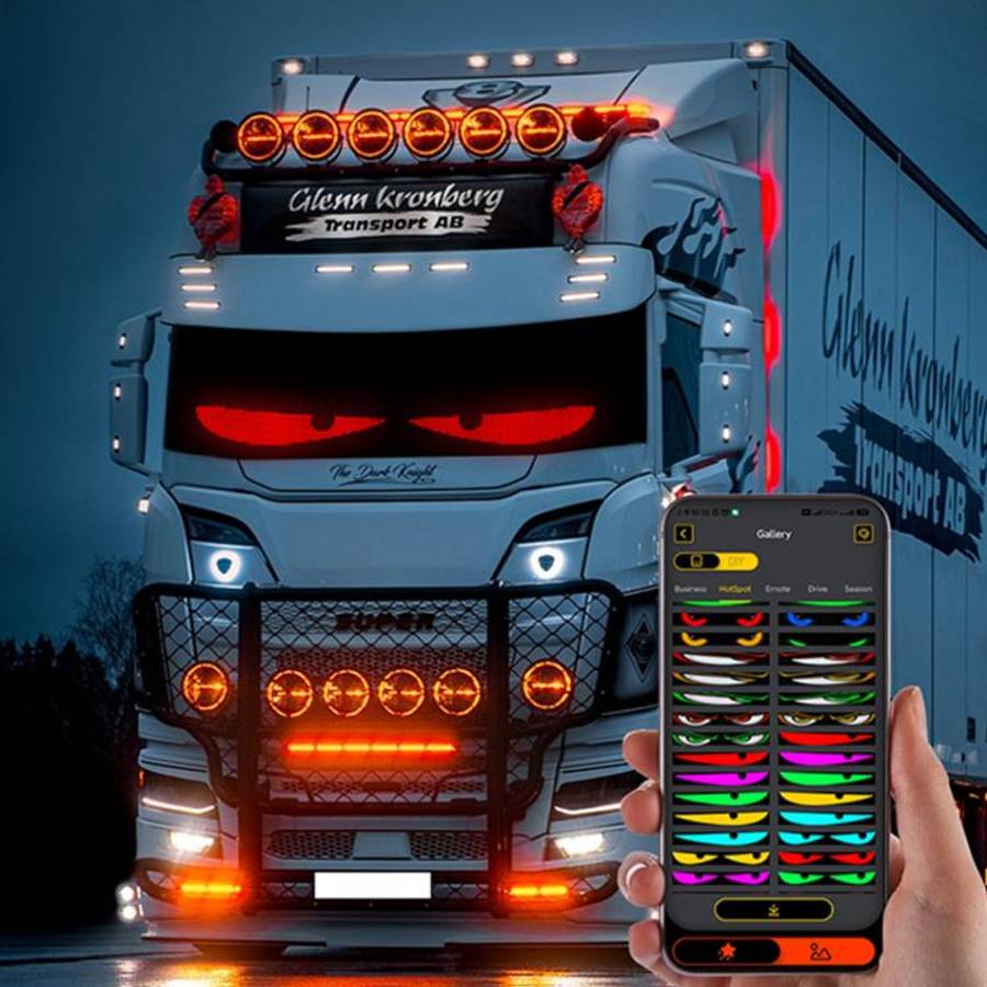 2pcs 16 x 96 Plus Pixels  Ultra-Thin Waterproof Programmable LED Flexible Matrix Display Screen, ...