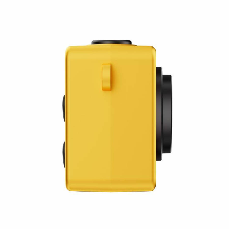 S4 1080P HD Digital Mini Thumb Pocket Camera(Yellow)