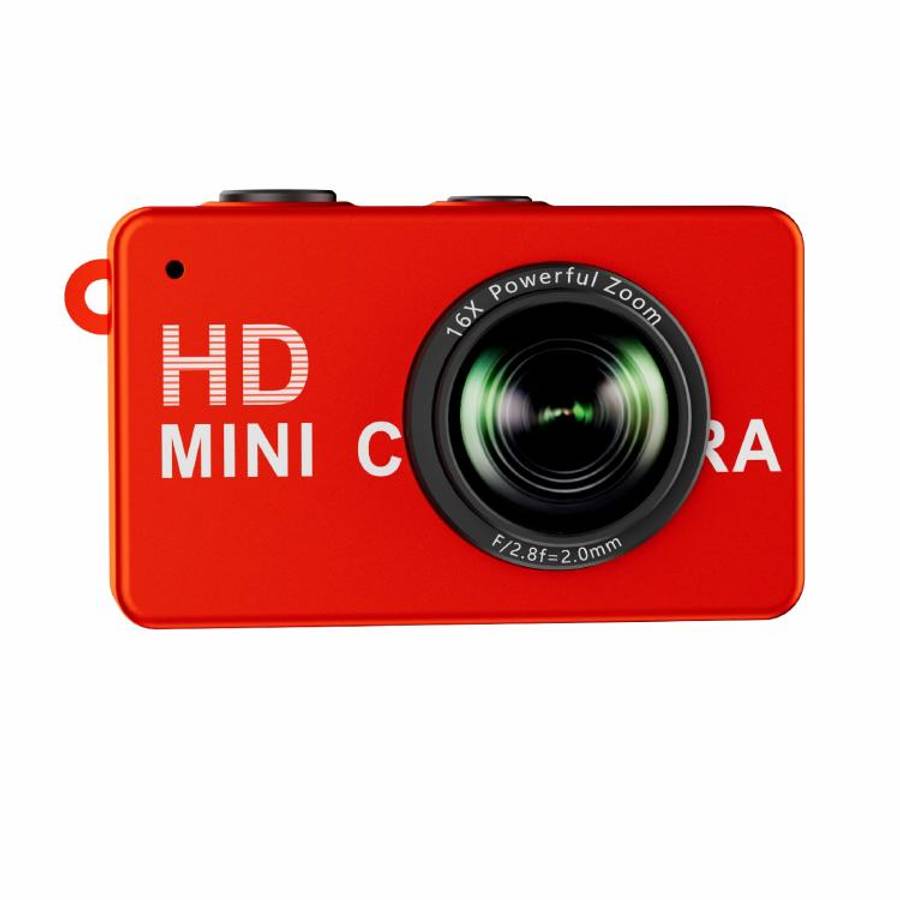 S4 1080P HD Digital Mini Thumb Pocket Camera(Red)