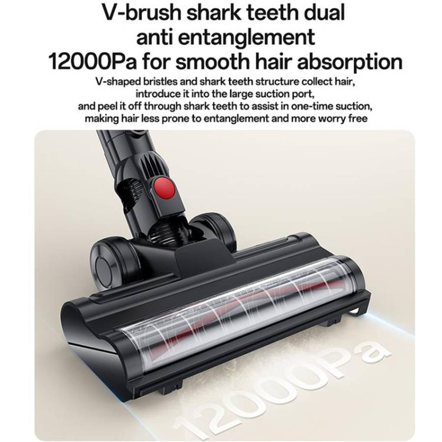 Yesido EC32 Handheld Wireless Vacuum Cleaner 12000Pa Suction Multifunction Cleaning Dust Removal ...