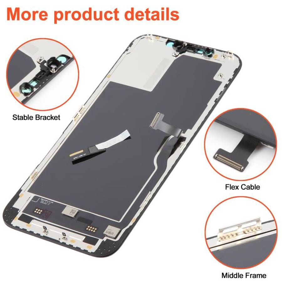 RJ Soft OLED Screen For iPhone 12 Pro Max