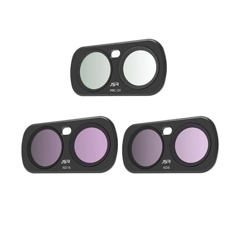 For Insta 360 Luna Ultra JSR CB Series Magnetic Camera Lens Filter, Filter:3 in 1 UV ND