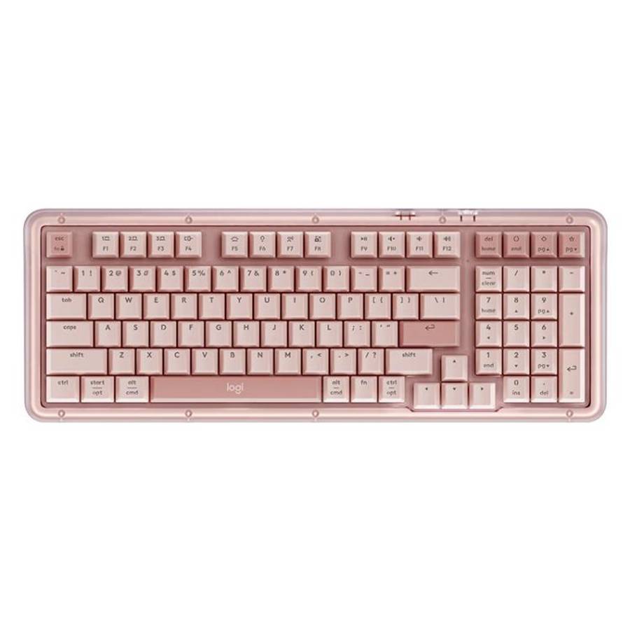 Logitech ALTO KEYS K98S Plus Custom Tri-Mode Wireless Mechanical Keyboard(Pink)