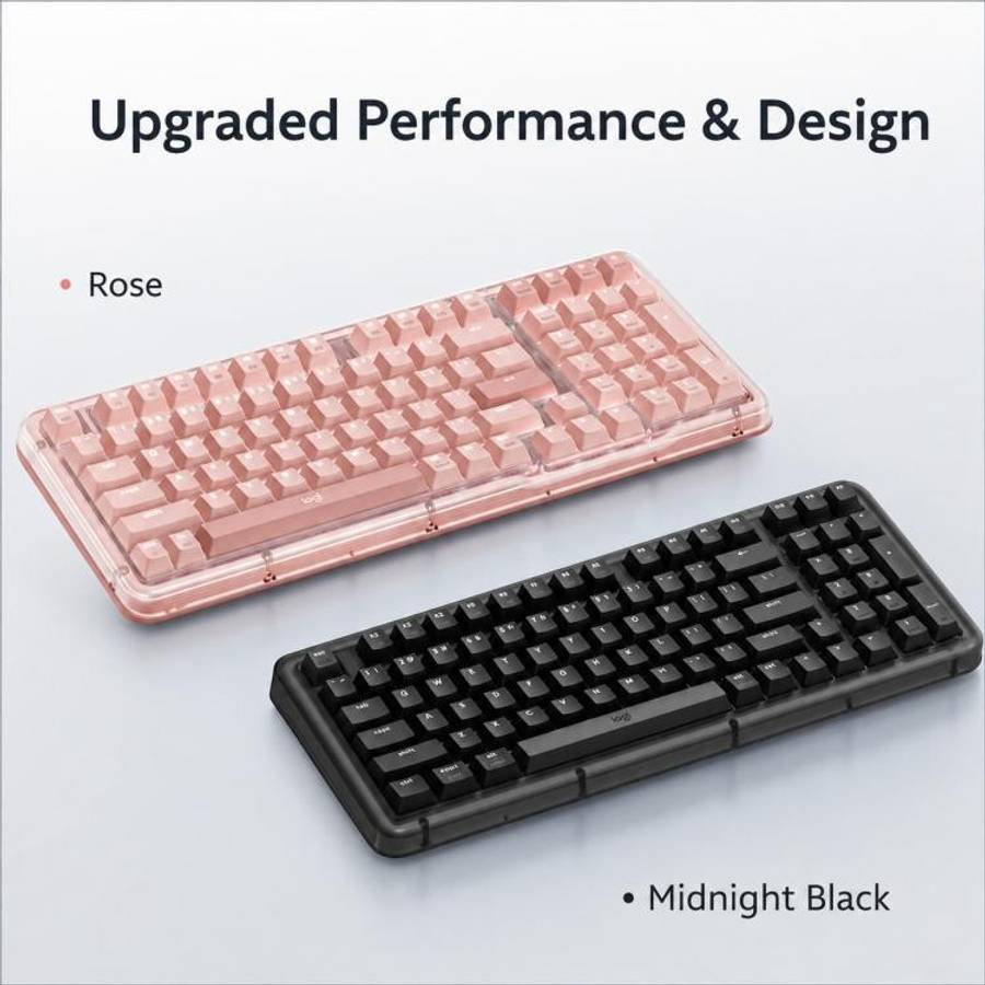 Logitech ALTO KEYS K98S Plus Custom Tri-Mode Wireless Mechanical Keyboard(Pink)