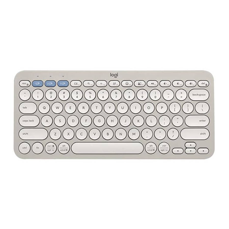 Logitech K390 Ultra-thin Portable Wireless Bluetooth Keyboard(Gray)
