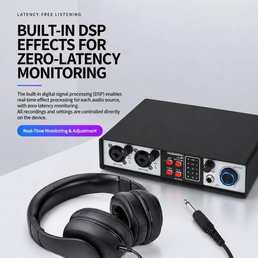 UR22MK Multi-function Professional Mixer External Live Streaming Sound Card(Black)