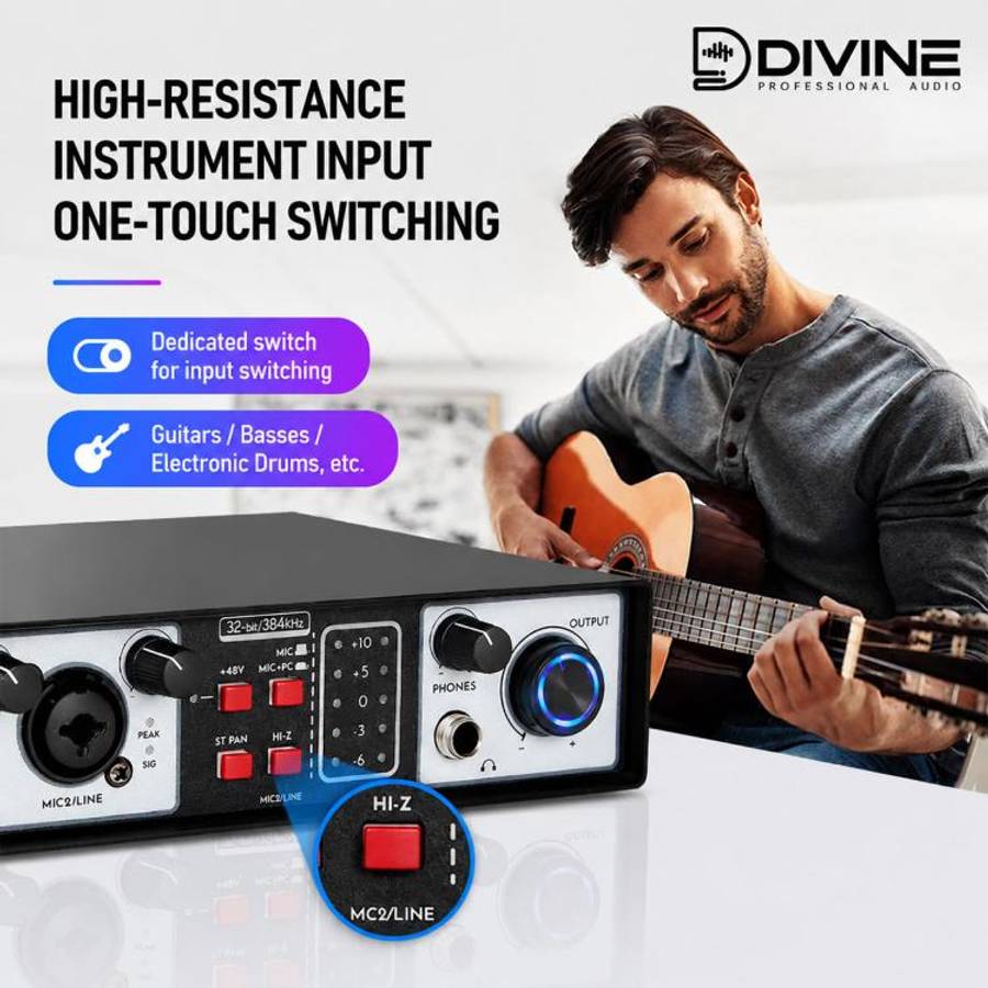 UR22MK Multi-function Professional Mixer External Live Streaming Sound Card(Black)