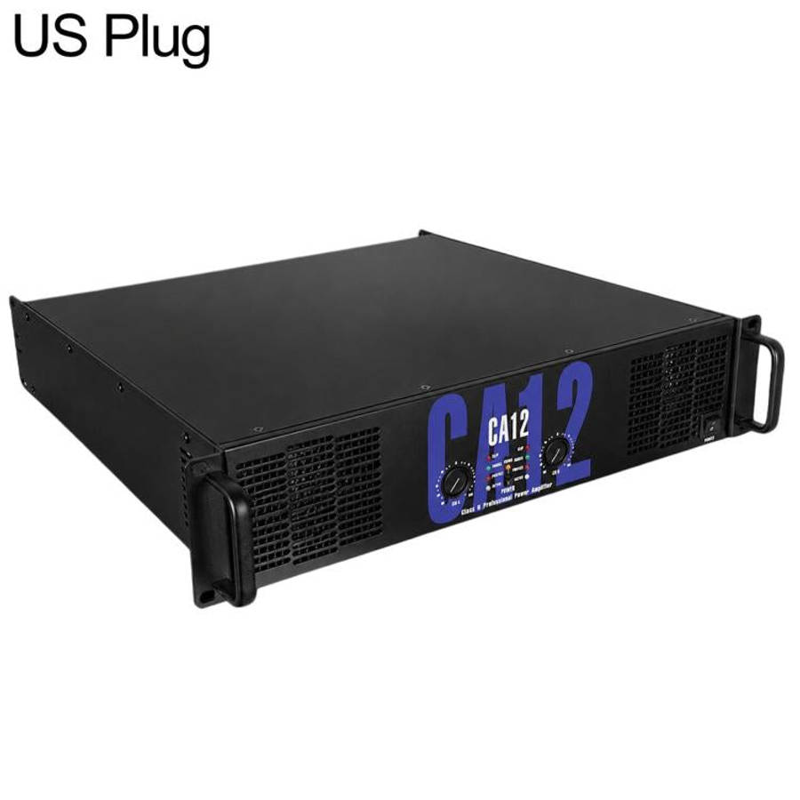 CA12 2000W Stage Dual-Channel Pure Audio Power Amplifier(US Plug)