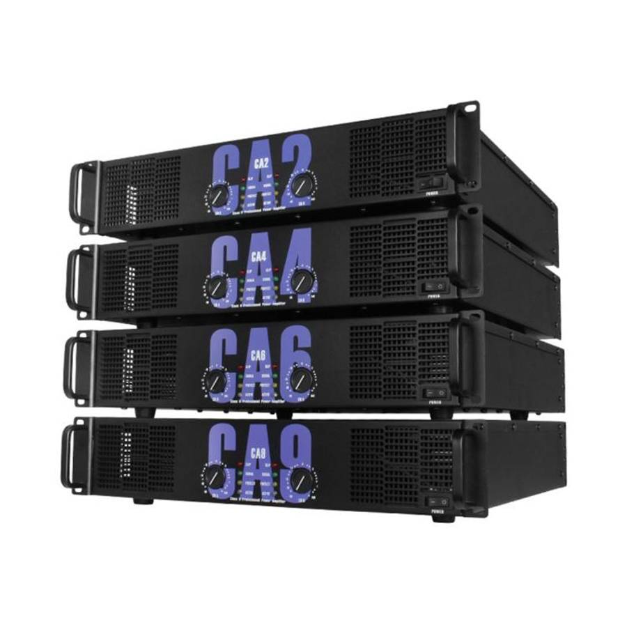 CA12 2000W Stage Dual-Channel Pure Audio Power Amplifier(EU Plug)