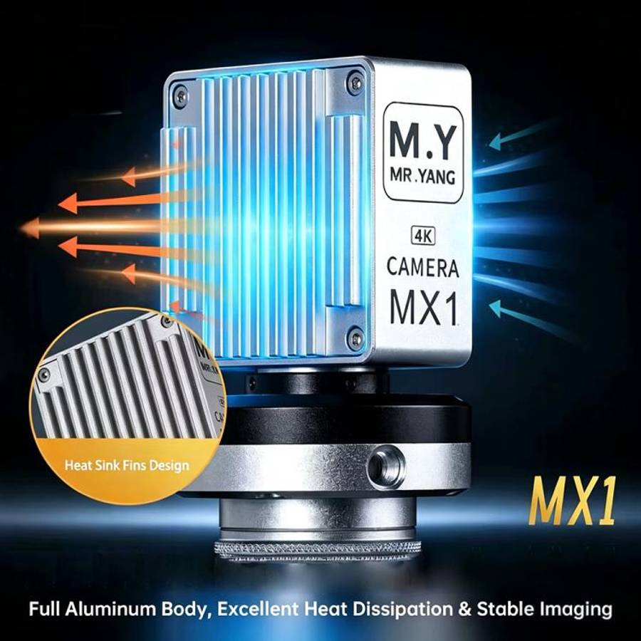 MR.YANG MX1 HDMI & Type-C Dual Output 8MP CMOS Sensor 4K Industrial Microscope Camera
