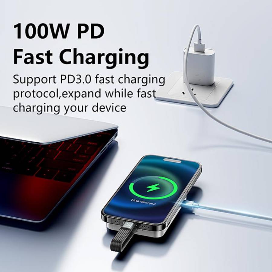 Blueendless M3HD 3 in 1 10Gbps USB-C 4K HUB Magnetic NVMe SSD Enclosure