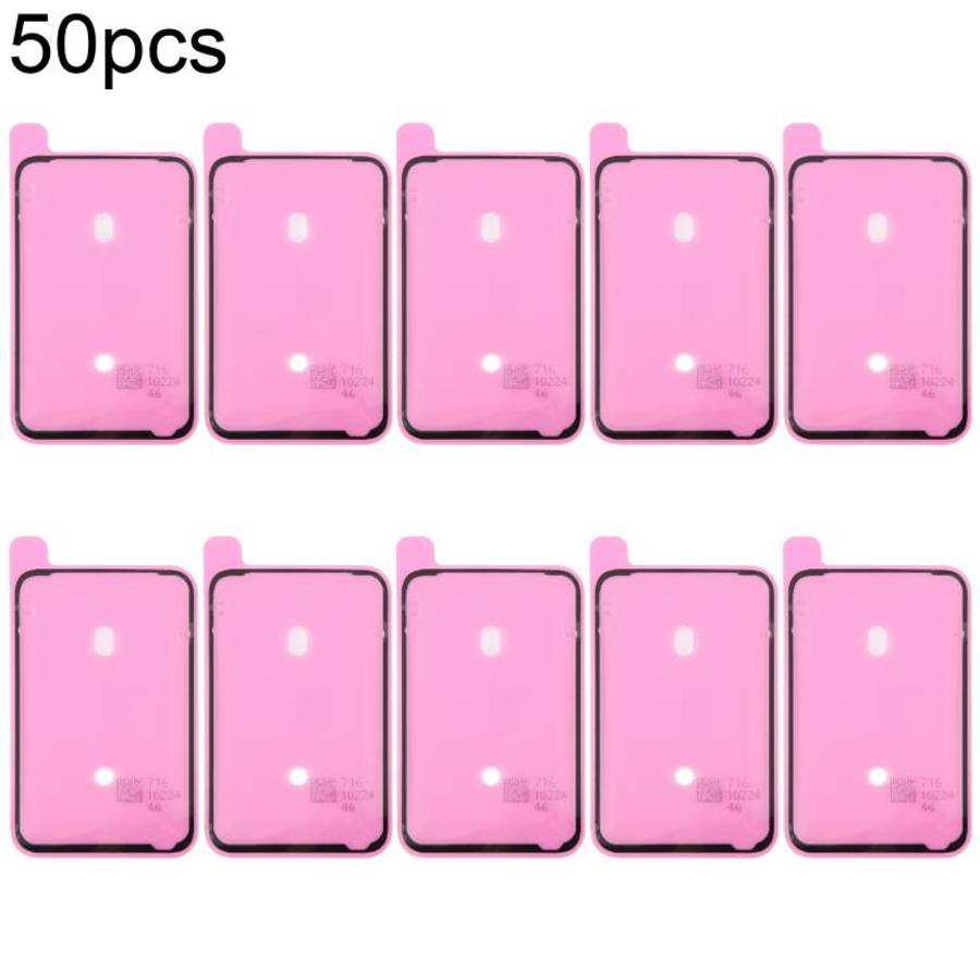 For iPhone 17 Pro Max 50pcs OEM Back Housing Cover Adhesive, Airtightness Test Compatible