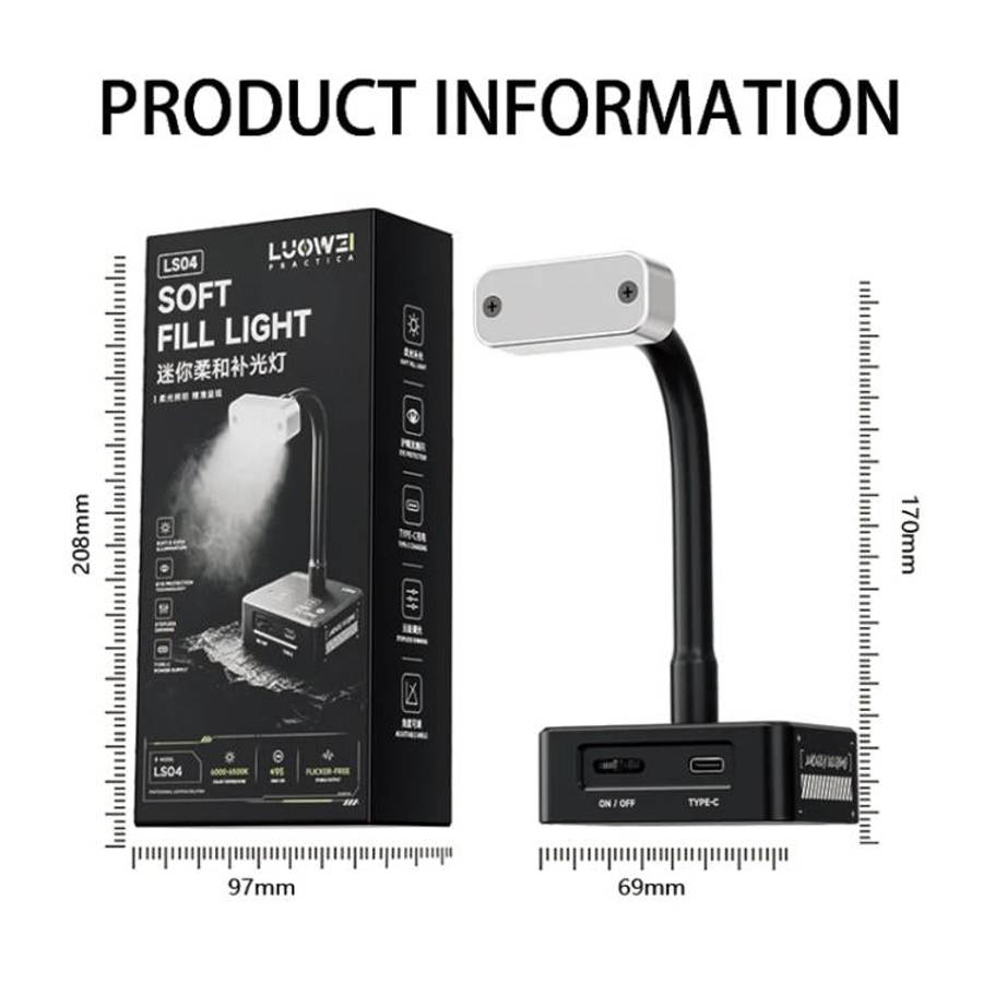 LUOWEI LS-04 Mini Soft Fill Light