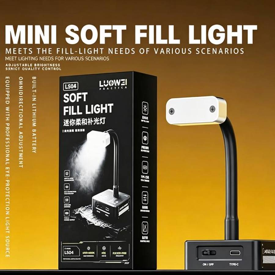 LUOWEI LS-04 Mini Soft Fill Light