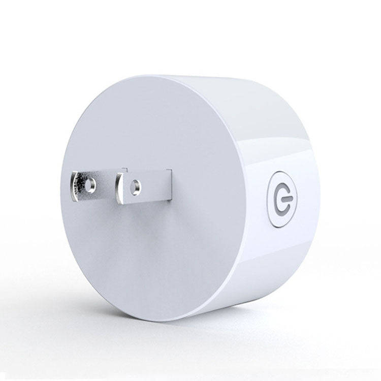 10A Round Shape WiFi Mini Plug APP Remote Control Timer Smart Socket, Support Alexa & Google Home...