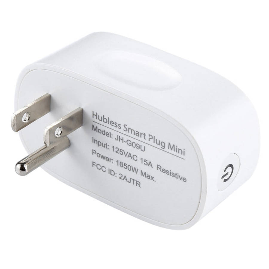 JH-G09U 15A 2.4GHz WiFi Control Hubless Smart Home Power Socket Works with Alexa  & Google Home, ...
