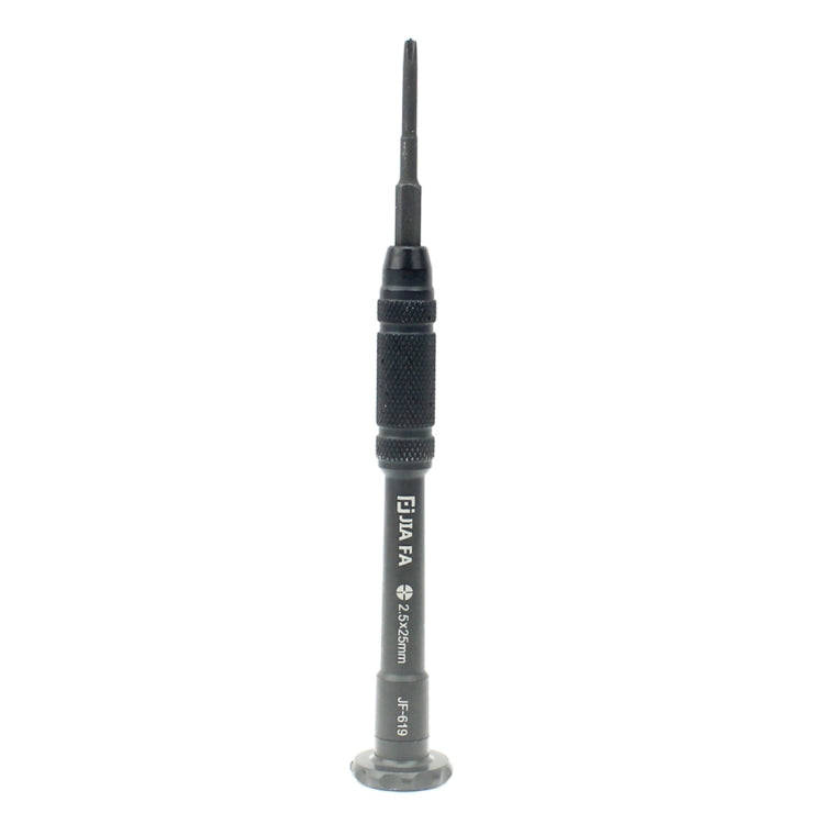 JIAFA JF-619-2.5 Hollow Cross Tip 2.5 x 30mm Repair Middle Bezel Screwdriver for iPhone(Black)