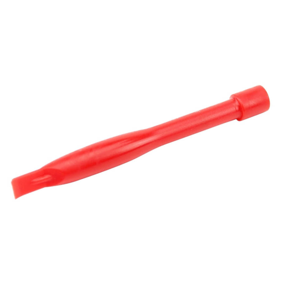 10 PCS Mobile Phone Repair Tool Spudgers (5 PCS Round + 5 PCS Square)(Red)