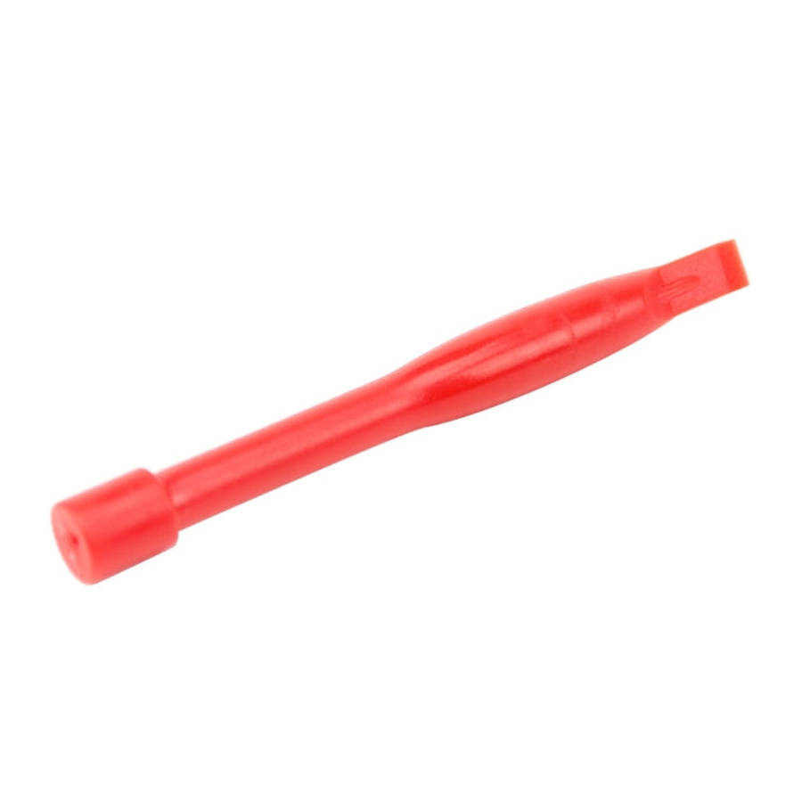 10 PCS Mobile Phone Repair Tool Spudgers (5 PCS Round + 5 PCS Square)(Red)
