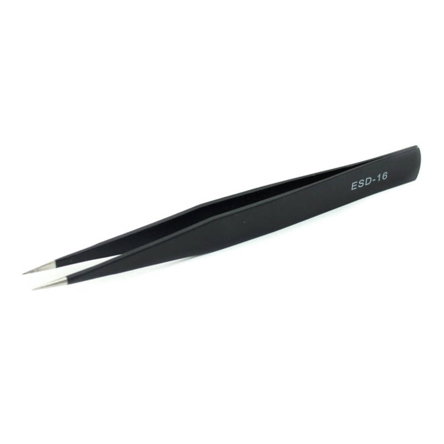JIAFA JF-8118 9 in 1 Anti-static Precision Tweezers Set with Bag(Black)