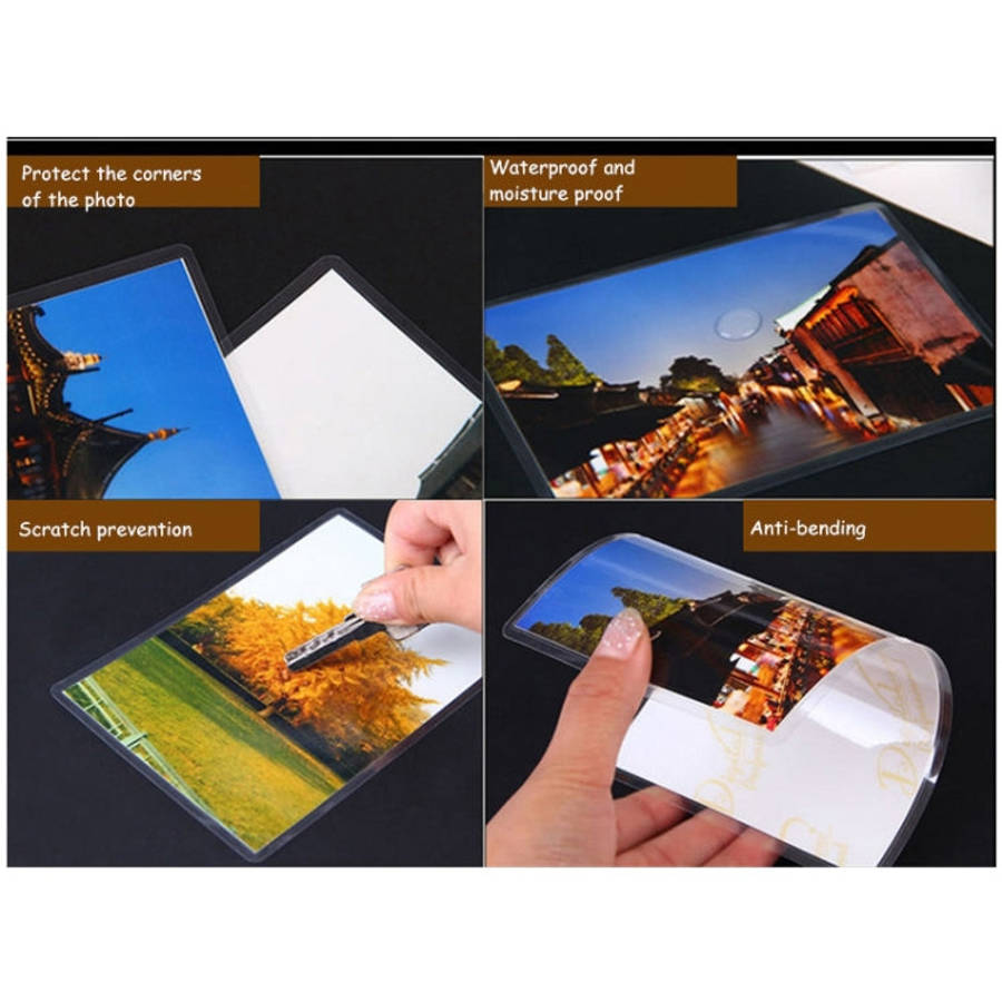 100pcs / Pack A4 5.5c Thickness Clear Laminating Film