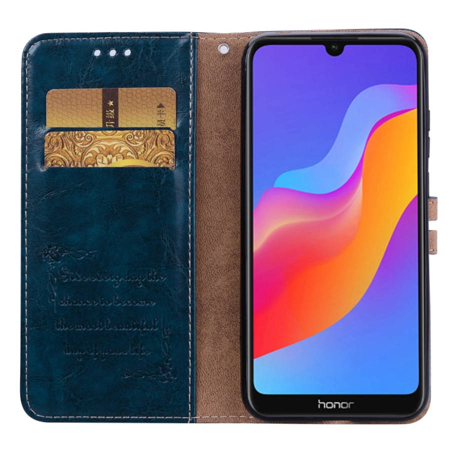 Business Style Oil Wax Texture Horizontal Flip Leather Case for Huawei Y6 (2019) / Honor 8A, with...