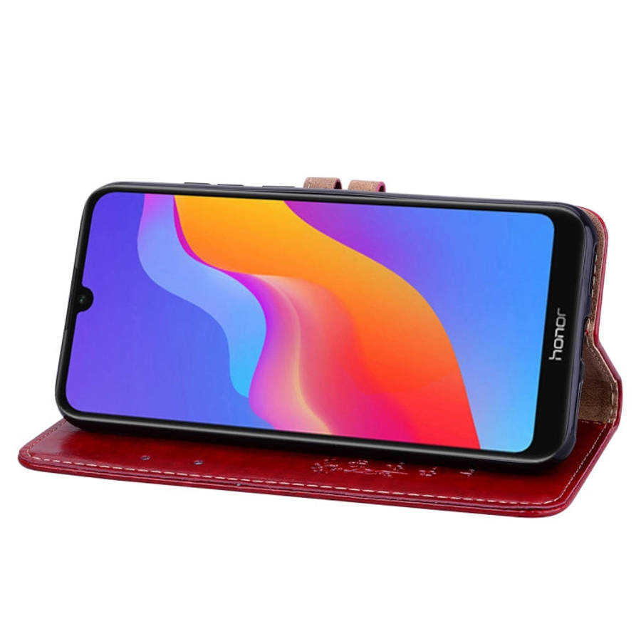 Business Style Oil Wax Texture Horizontal Flip Leather Case for Huawei Y6 (2019) / Honor 8A, with...