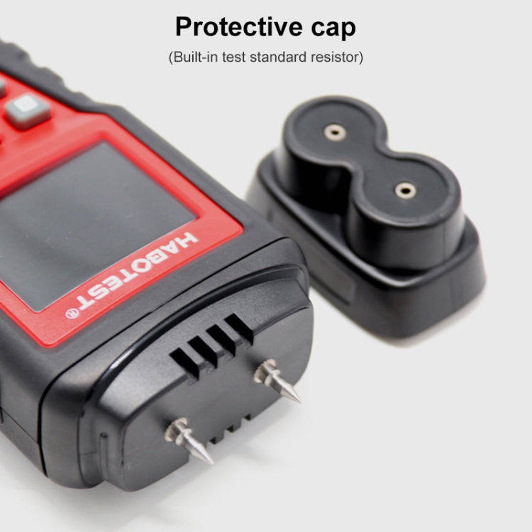 HABOTEST HT632 Portable Multifunctional Digital Display Wood Moisture Detector