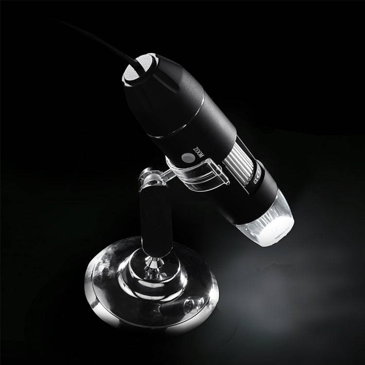 USB Magnifier HD 0.3MP Image Sensor 2560x1920P USB Digital Microscope with 8 LED & Professional S...