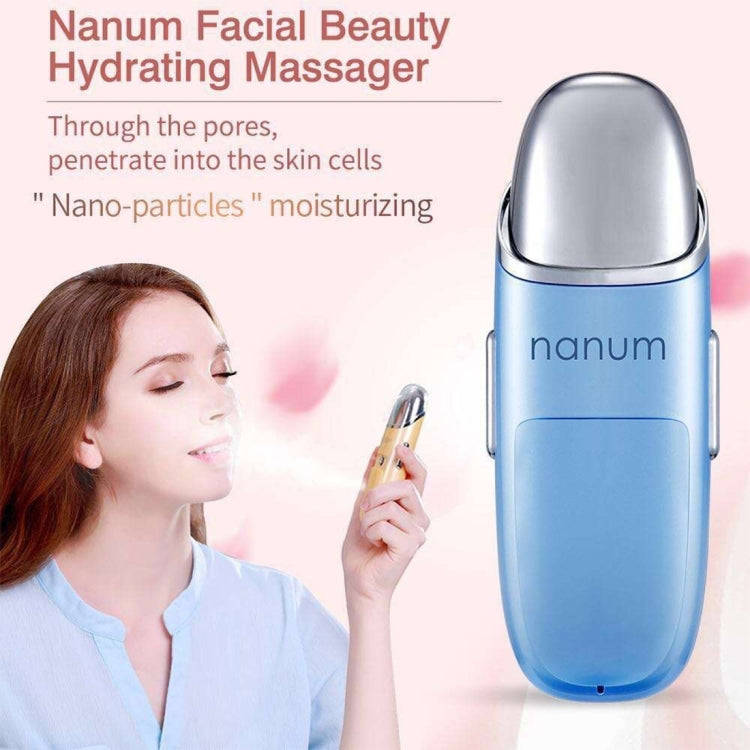 Nanum Facial Beauty Hydrating Massager Mini Skin Care Water Spraying Misting Humidifier / Automat...