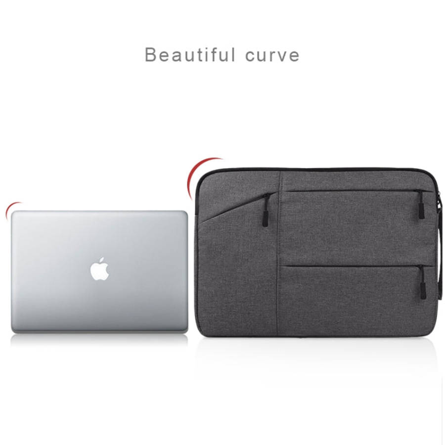 Universal Multiple Pockets Wearable Oxford Cloth Soft Portable Simple Business Laptop Tablet Bag,...