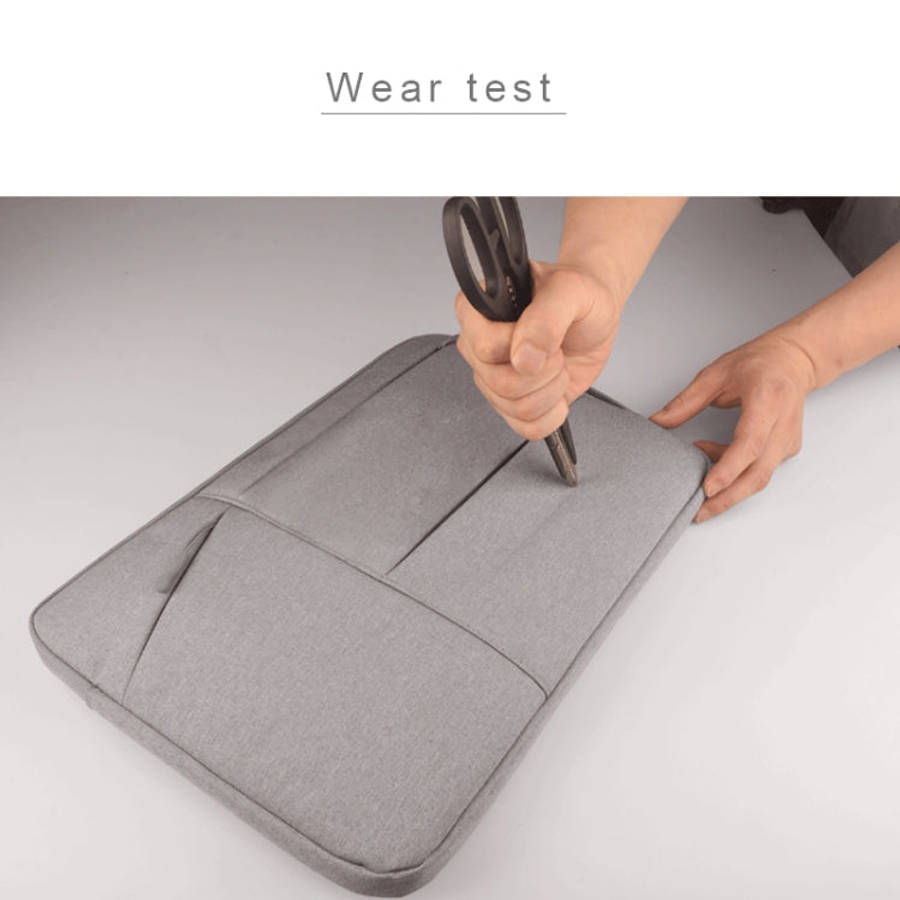 Universal Multiple Pockets Wearable Oxford Cloth Soft Portable Simple Business Laptop Tablet Bag,...