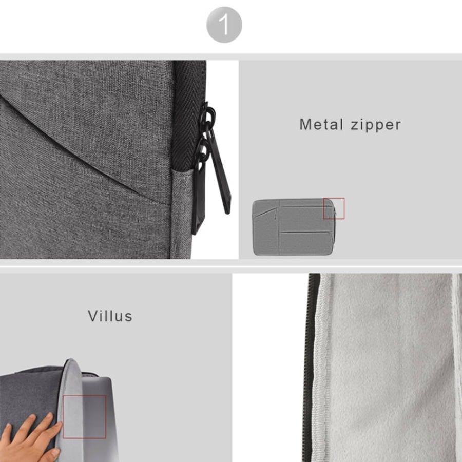 Universal Multiple Pockets Wearable Oxford Cloth Soft Portable Simple Business Laptop Tablet Bag,...