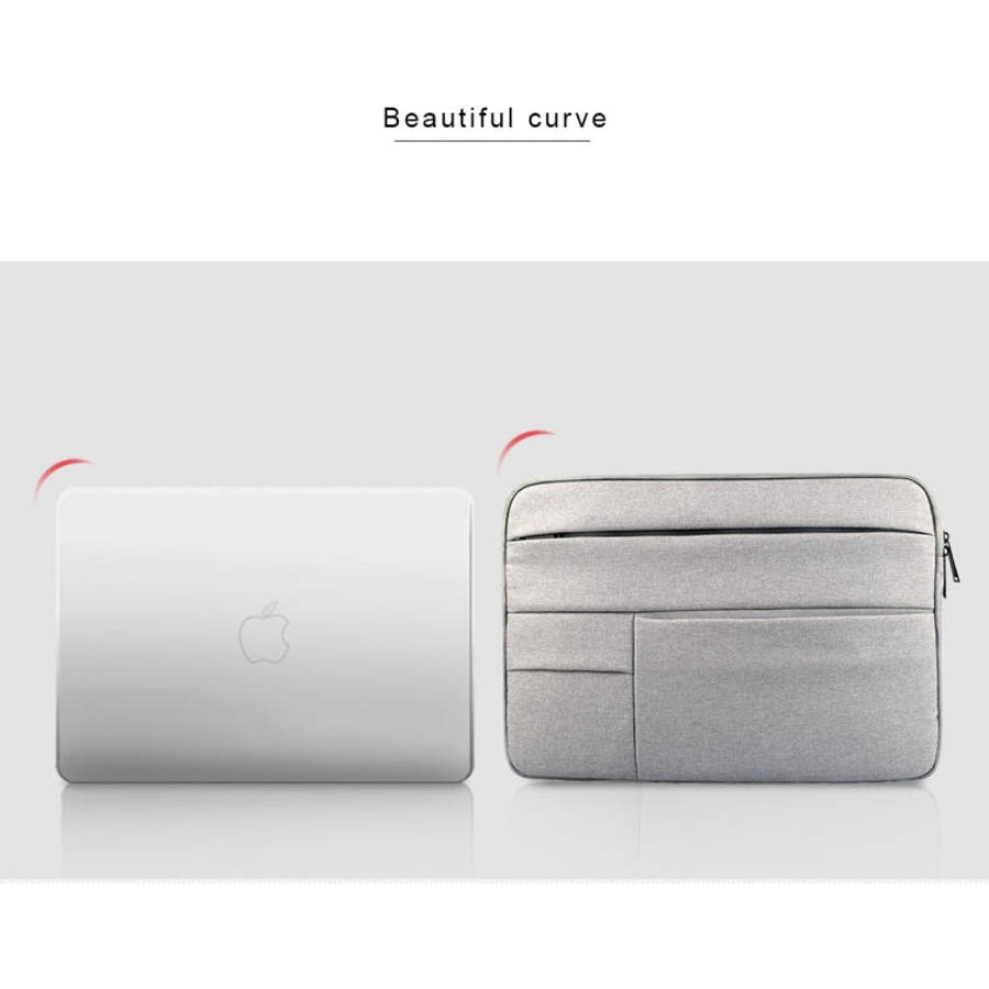 Universal Multiple Pockets Wearable Oxford Cloth Soft Portable Leisurely Laptop Tablet Bag, For 1...