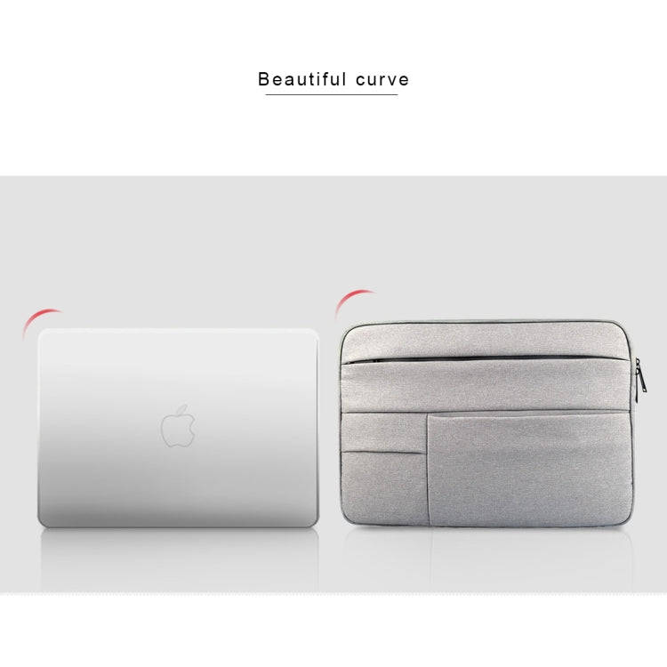 Universal Multiple Pockets Wearable Oxford Cloth Soft Portable Leisurely Laptop Tablet Bag, For 1...
