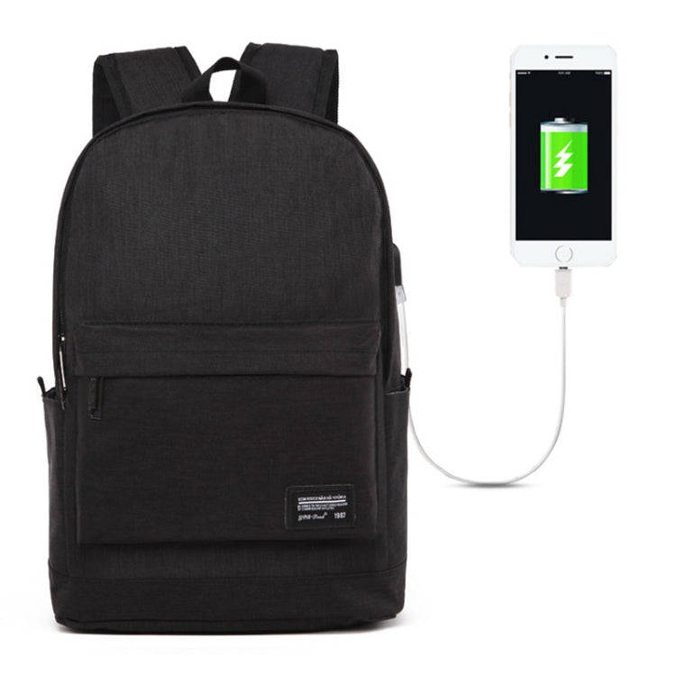Universal Multi-Function Oxford Cloth Laptop Shoulders Bag Backpack with External USB Charging Po...