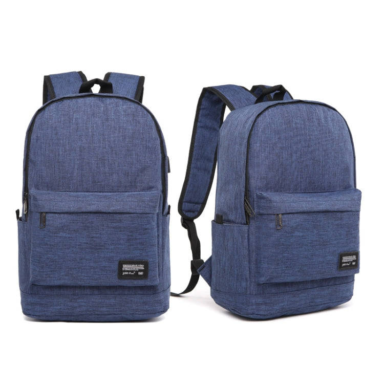 Universal Multi-Function Oxford Cloth Laptop Shoulders Bag Backpack with External USB Charging Po...