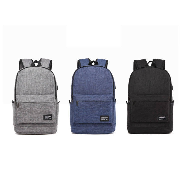 Universal Multi-Function Oxford Cloth Laptop Shoulders Bag Backpack with External USB Charging Po...