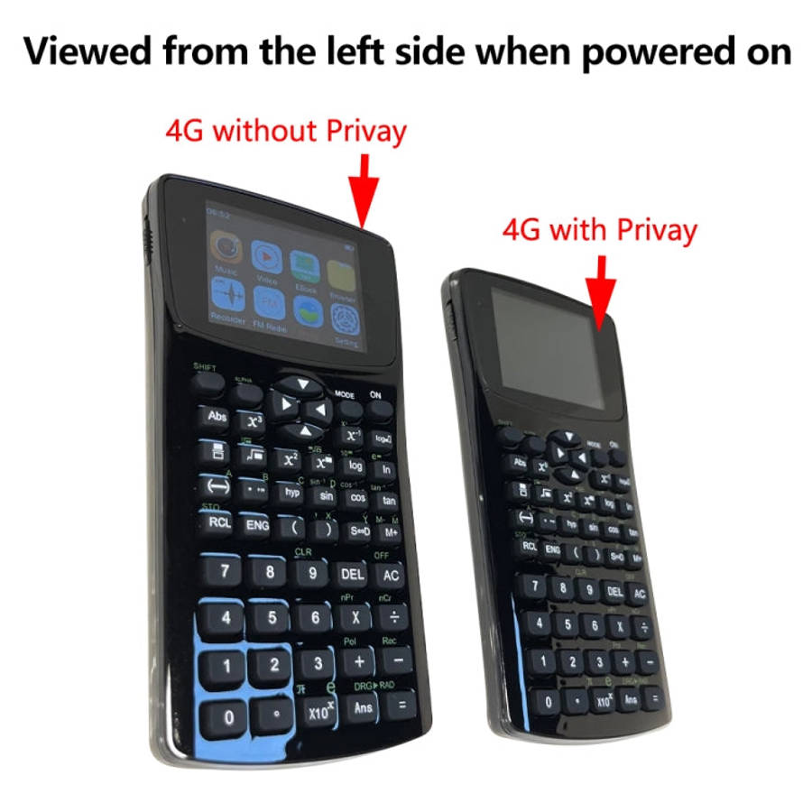 2.4 inch Display Screen Anti-peeping Scientific Calculator, Support Sound Recording / Radio / Mus...