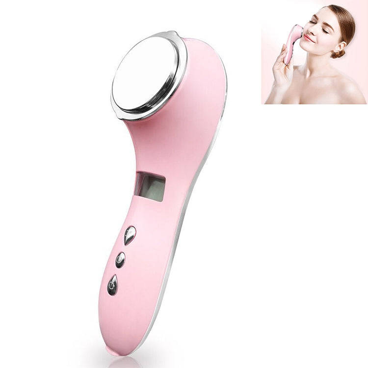 Multi-functional Household Beauty and Body Apparatus Facial Ion Importer (Pink)