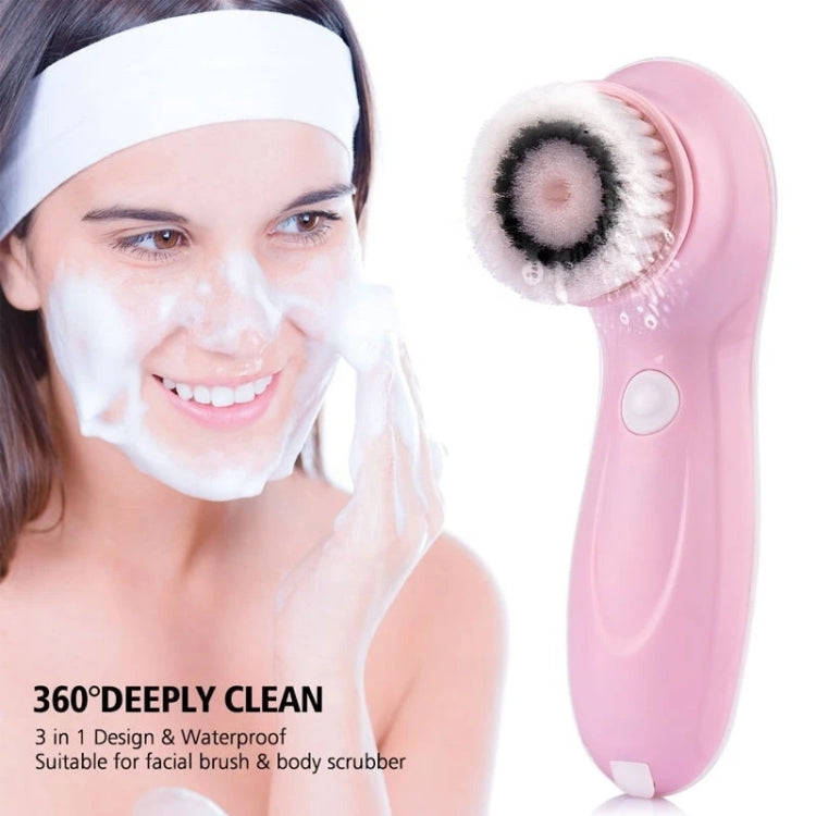 3 in 1 USB Charging Electronic Cleaning Face Beauty Instrument Pores Nose Blackhead Facial Cleans...