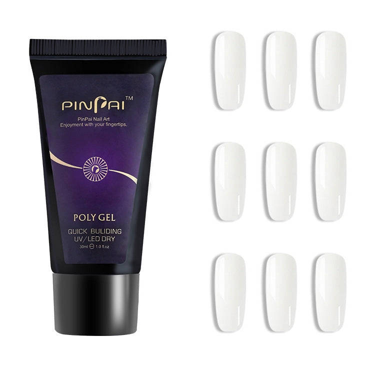 30g Nail Glue Manicure Art Rapid Extension Glue Painless Gel Extended Nail Builder Phototherapy C...