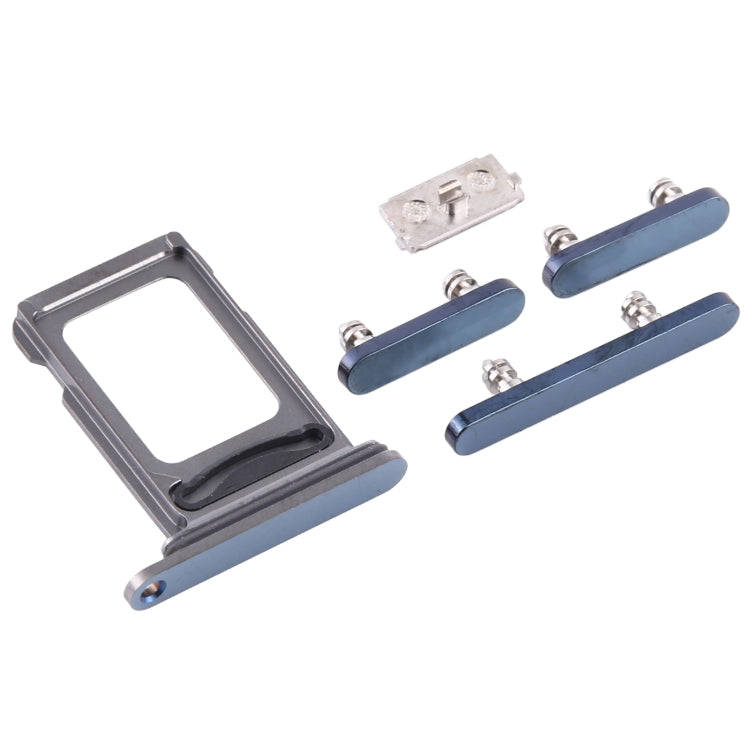 SIM Card Tray + SIM Card Tray + Side Keys for iPhone 12 Pro(Blue)