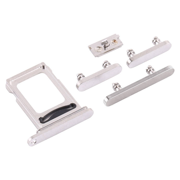 SIM Card Tray + SIM Card Tray + Side Keys for iPhone 12 Pro(White)
