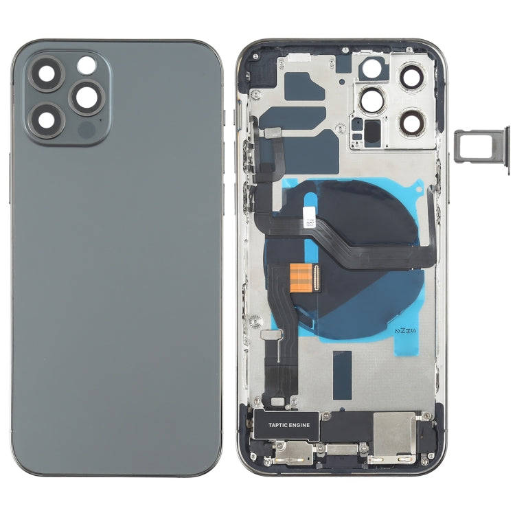 Battery Back Cover Assembly (with Side Keys & Speaker Ringer Buzzer & Motor & Camera Lens & Card ...