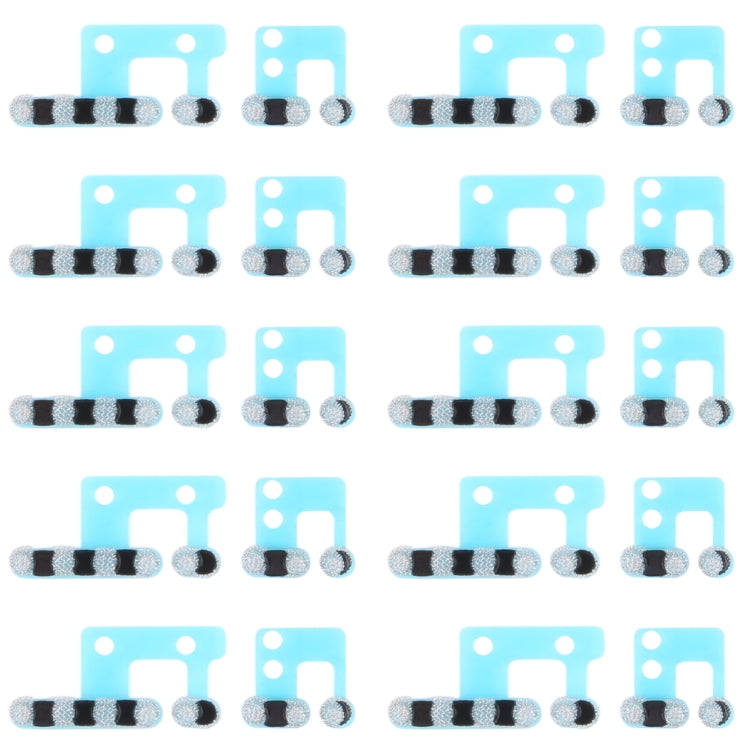 10 PCS Speaker Dustproof Mesh for iPhone 12 Pro (White)